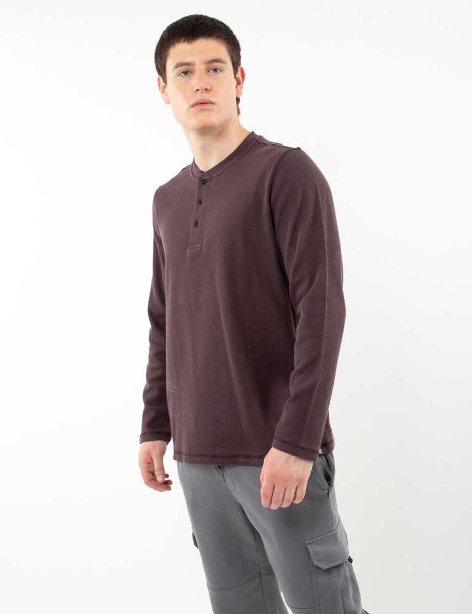 Polera Algodón Manga Larga Hombre Fiorucci