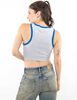 Polera Crop Sin Mangas Mujer Icono