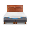 Cama Europea CIC Base Dividida King Alaska + Respaldo