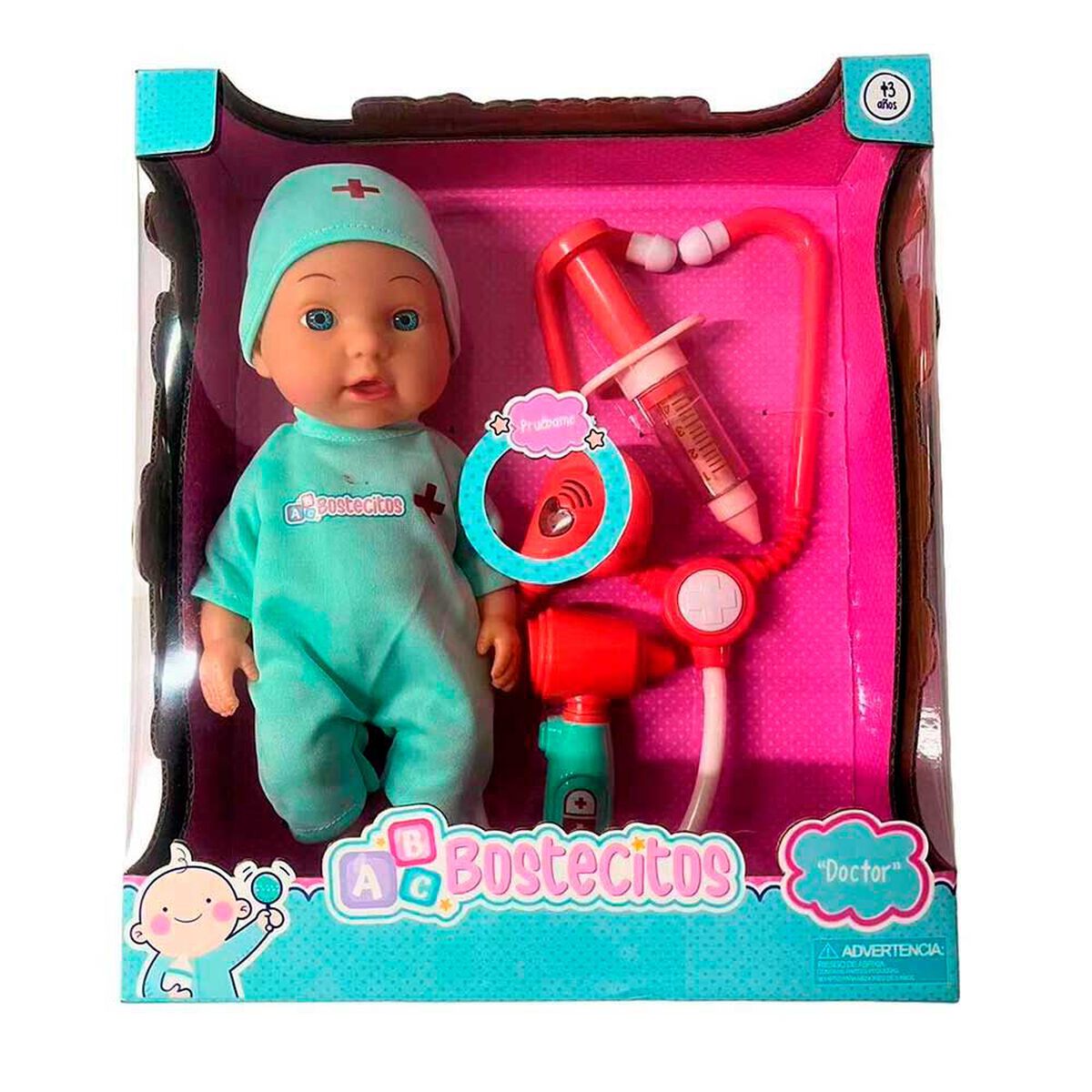 Mu&ntilde;eca Bostecitos Doctor con Accesorios