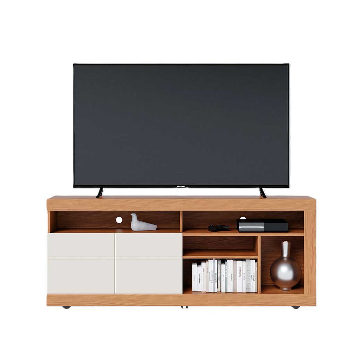 Rack Di Poretti Inaja 65" Blanco
