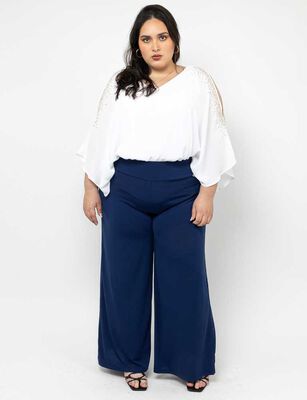 Imagen 2 del producto Pantalón Sastrero Mujer Extralindas Azul