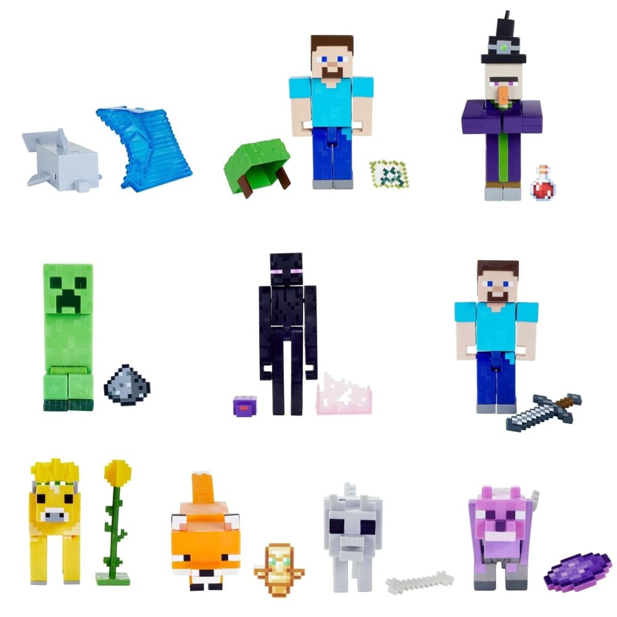 Figuras con Crafting Surtido Minecraft