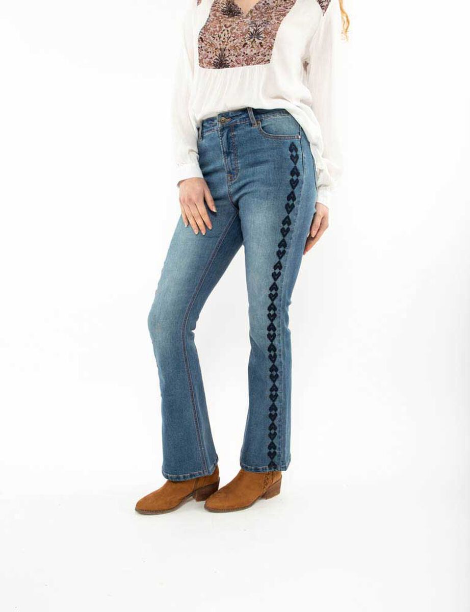 Jeans Flare Mujer Alma