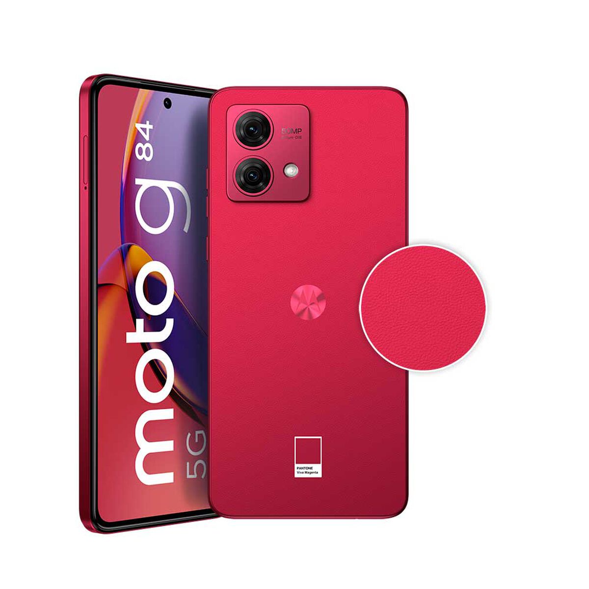 Celular Motorola Moto G84 5G 256GB 6,55" Magenta Liberado