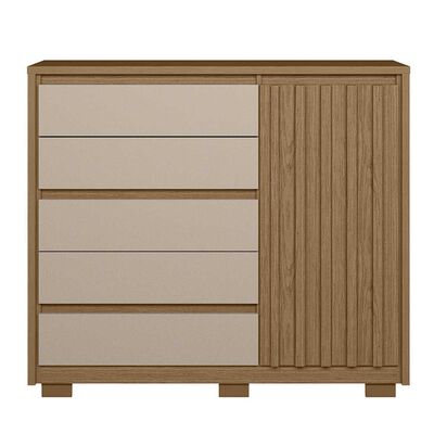 Imagen 2 del producto Zapatero Vekkahome Dueto 5 Cajones Café Beige