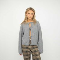 Sweater Mujer Icono Gris