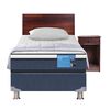Box Americano 1.5 Plazas Excellence Plus + Mueble + Respaldo