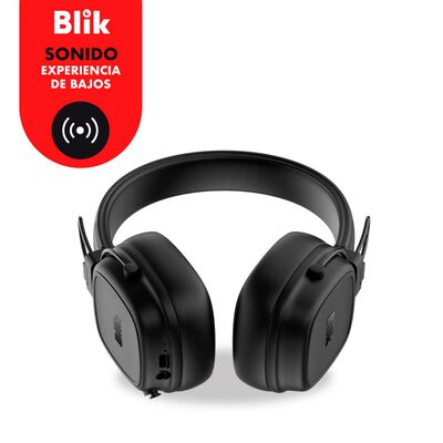 Imagen 2 del producto Audífonos Bluetooth Over Ear Blik Feel 250 Negro