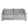 Juego de Living Diseño A&M Home Aries Sofá 3 Cuerpos + 2 Pouf 1 Cuerpo  Gris