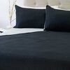Quilt Doral 2 Plazas Negro Gris Origins