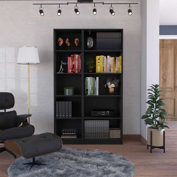 2 Estantes 5 Repisas TuHome Home Wengue