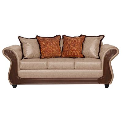 Imagen 1 del producto Sofá Black Factory Palermo 3 Cuerpos Beige