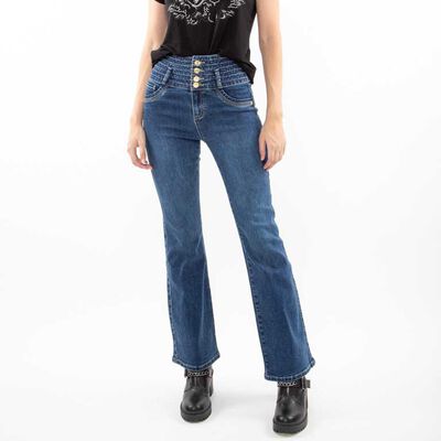 Jeans Flare Mujer Fiorucci