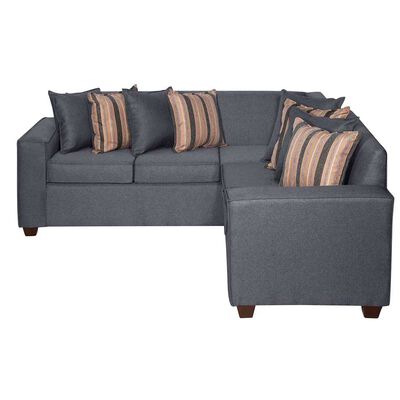 Imagen 2 del producto Sofá Seccional Ruzam Mobel Begoña 5 Cuerpos Lino Gris