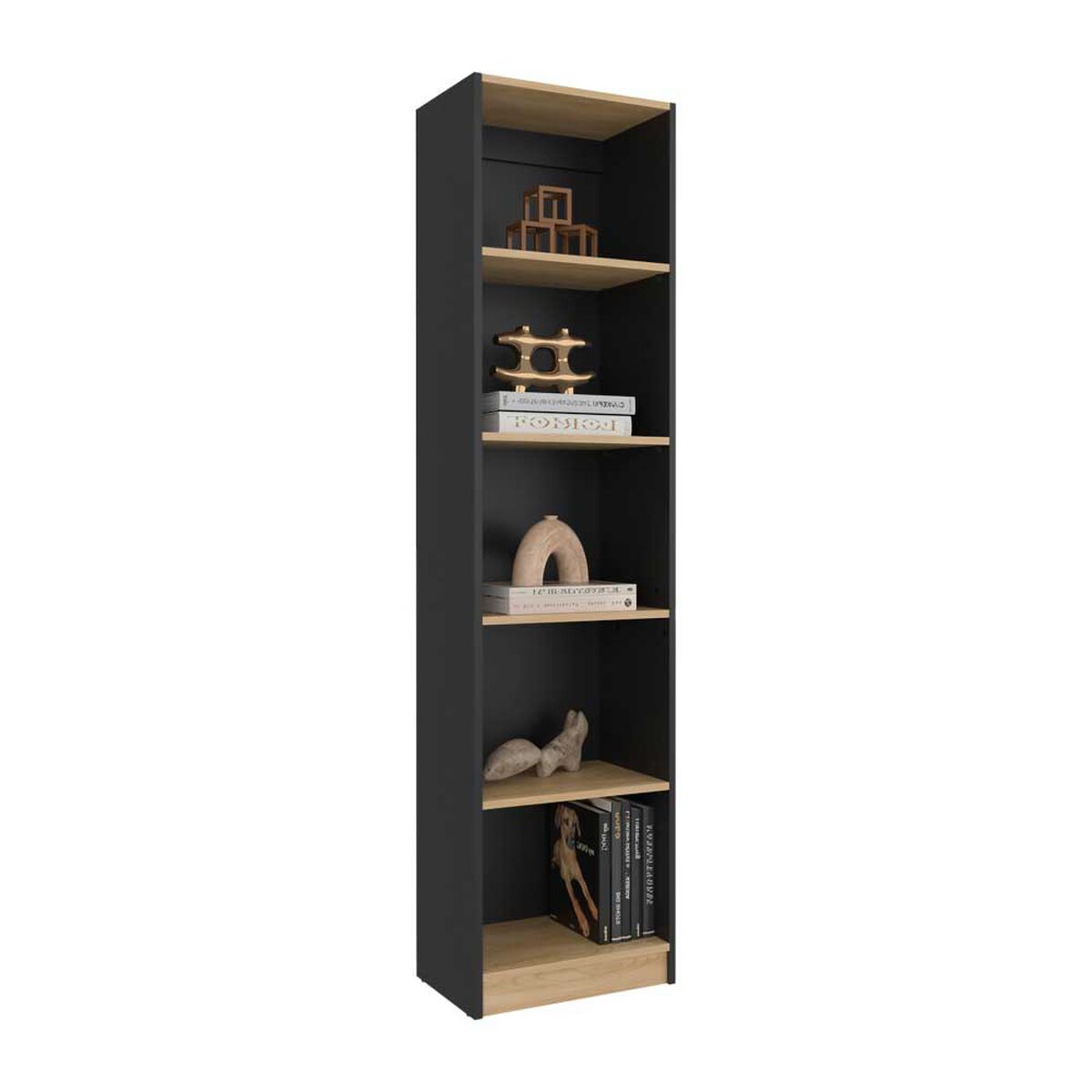 Estante TuHome Home E2 3 Repisas Wengue Fresno Europeo