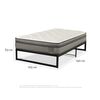 Cama Iron Smart Belsogno 1,5 Plazas Signature