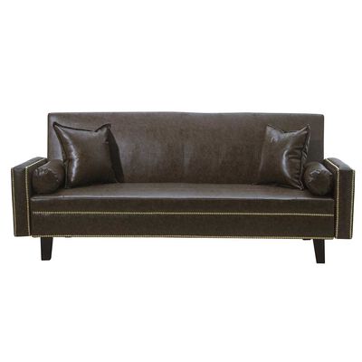 Imagen 1 del producto Futón Black Factory Vanguardia 3 Cuerpos Caramelo