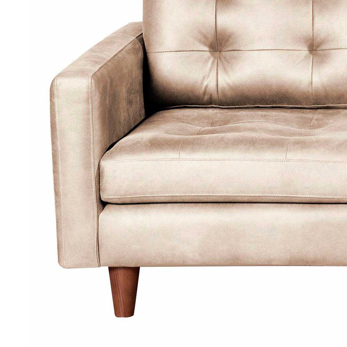 Sof&aacute; Cuero Latam Home N&aacute;poles Chaise Longue 2 Cuerpos Derecho