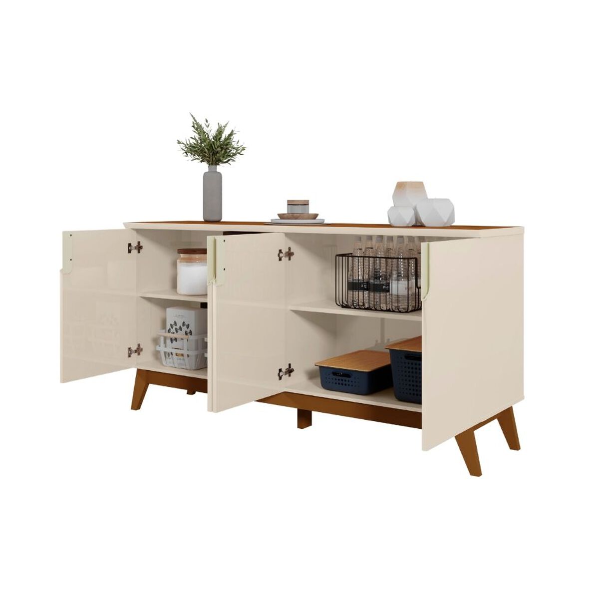 Buffet Exit Recife 4 Puertas Blanco