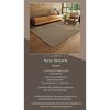 Alfombra Decocasa Boucle Havana 200 x 250 cm Tabaco