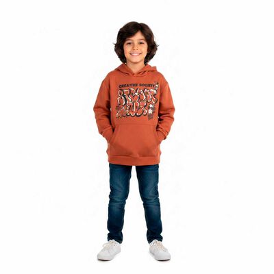 Poler&oacute;n Hoddie de Algod&oacute;n Ni&ntilde;o Chess
