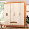 Cl&oacute;set Vekkahome Coimbra 6 Puertas 2 Cajones Blanco