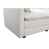 Seccional Izquierdo o Derecho Casanova Samantha Moderno 3 Cuerpos + Ottoman Beige