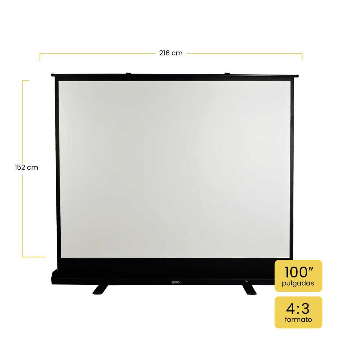 Tel&oacute;n Levo Proyector