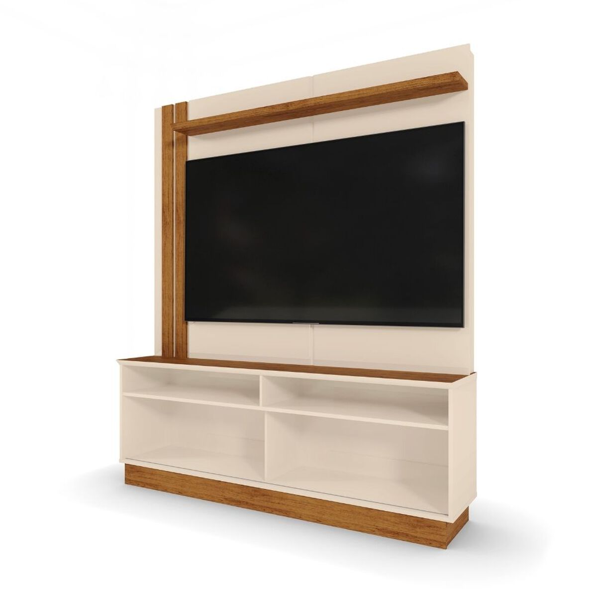 Estante TV Exit Fortaleza Hasta 60" Beige