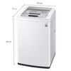 Lavadora Automática LG WT9WPB2V 9 kg.