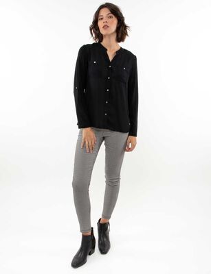 Imagen 2 del producto Blusa Manga Larga Mujer Zibel Negro