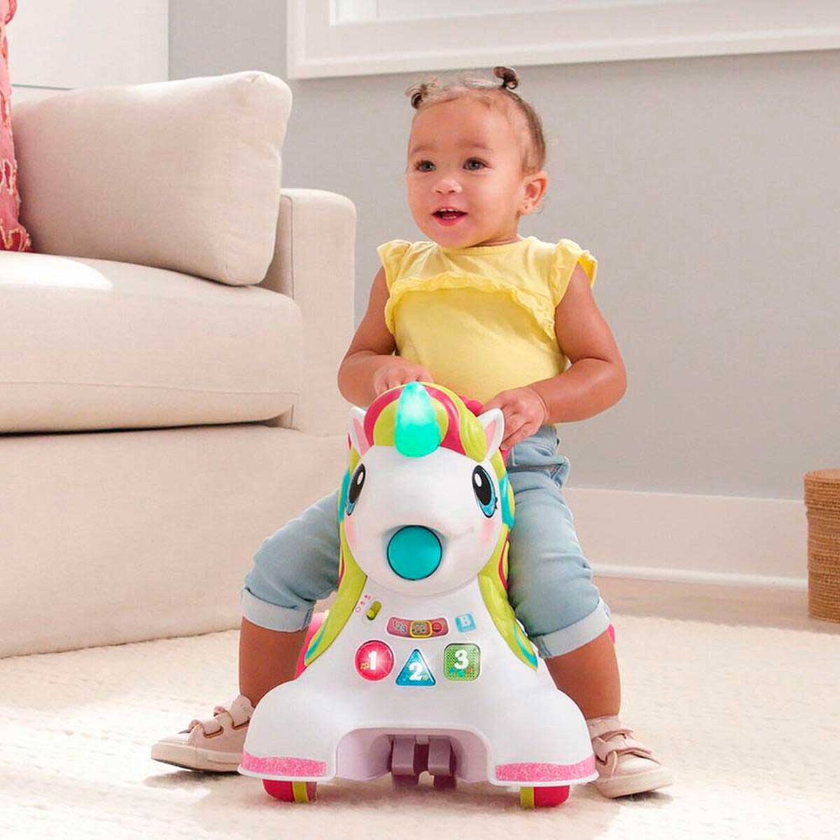 Caminador Bebe Unicorno 3 en 1 Infantino