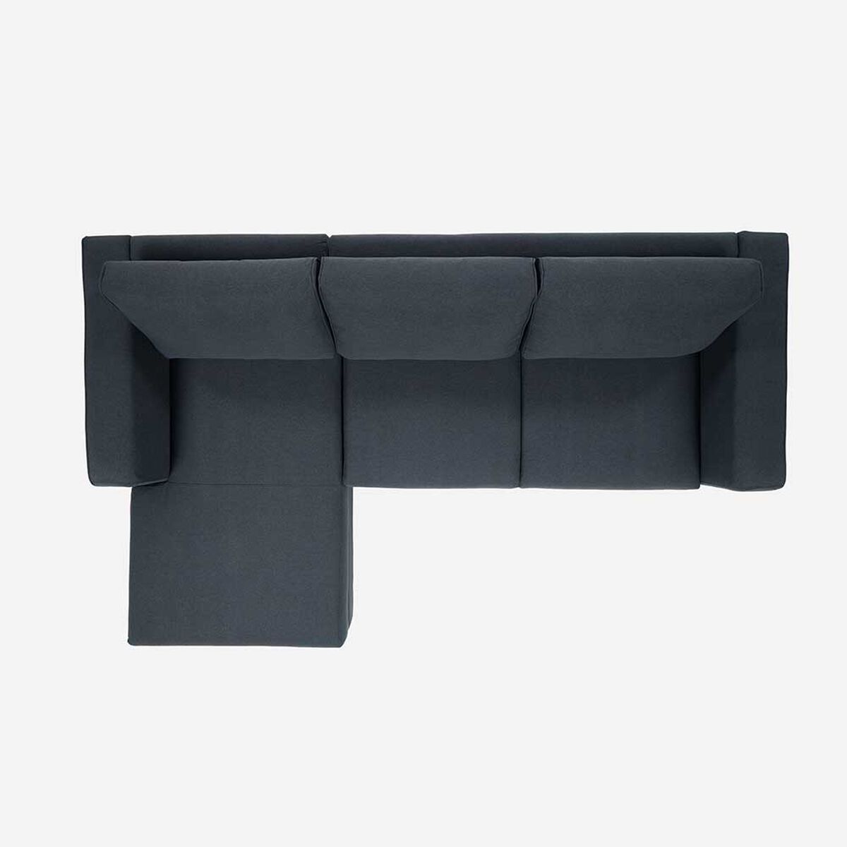 Sof&aacute; Seccional Rosen Parma 3 cuerpos Grafito