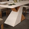 Juego de Comedor Altavision Vega 6 Sillas Blanco