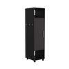 Clóset TuHome Custer con Espejo 1 Puerta Wengue