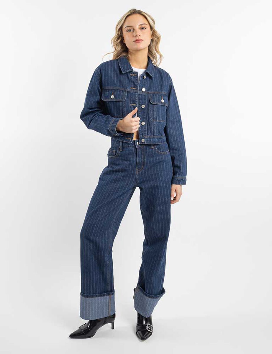 Chaqueta Denim Mujer Icono