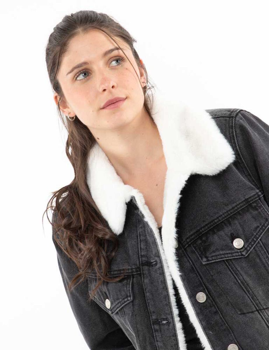 Chaqueta Oversized Chiporro Denim Mujer Icono