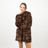 Bata Print Mujer Portman Club Café, Grafito, Grey