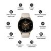 Kit Smartwatch Lhotse Vibe 05 Cream + Parlante Negro
