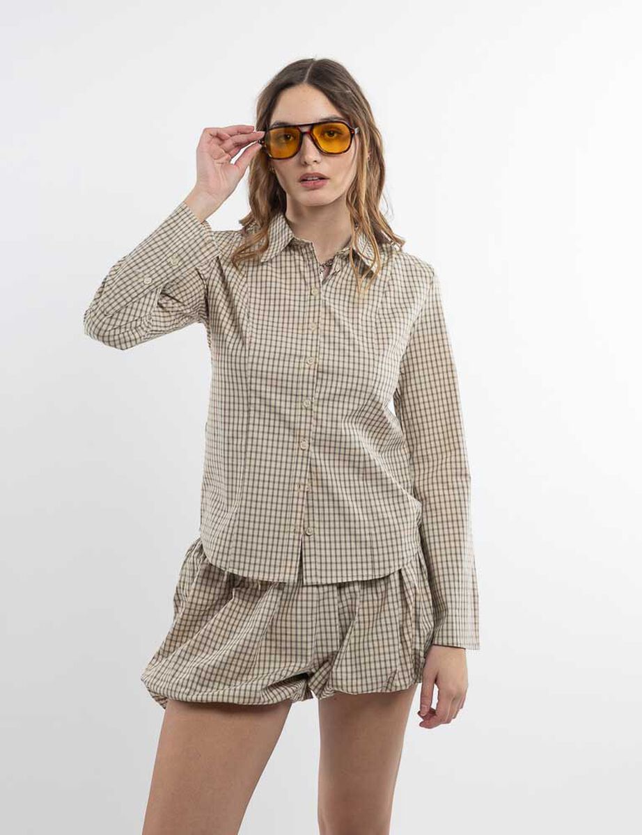 Blusa Algod&oacute;n Manga Larga Mujer Icono