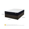 Cama Europea CIC Iron Smart 2 Plazas Premium + Faldón