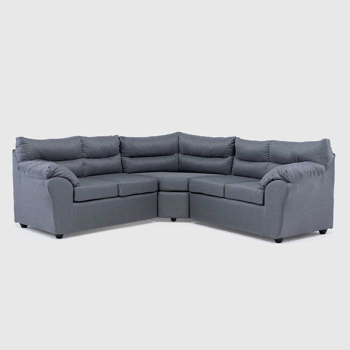 Seccional Esquinero Muebles MPR Arrayán 5 Cuerpos Gris