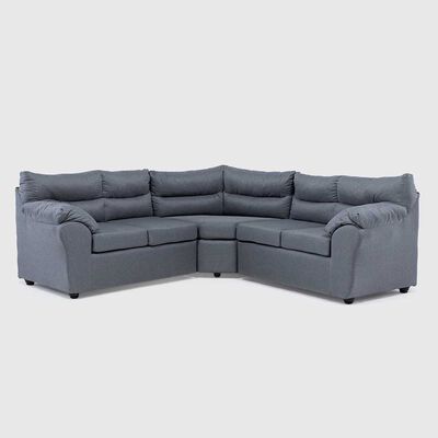Imagen 2 del producto Seccional Esquinero Muebles MPR Arrayán 5 Cuerpos Gris