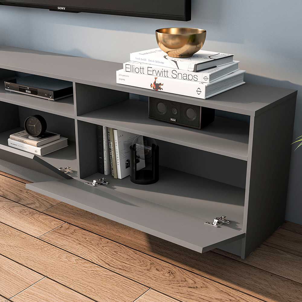 Rack TV Vekkahome Moyan Hasta 75'' Gris | Abc