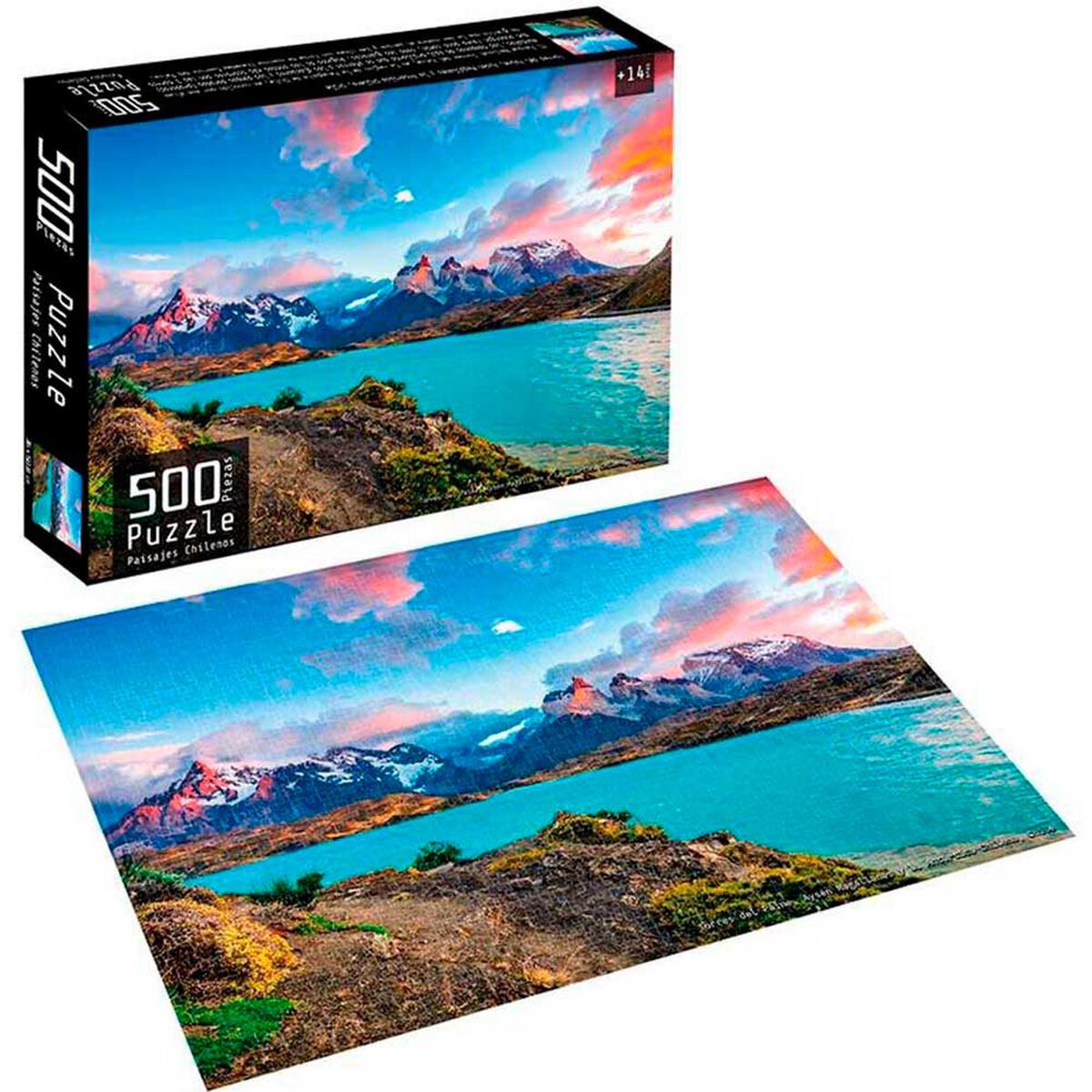 Puzzle 500 Piezas Paisajes Chilenos Nobel Gift