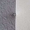 Cama Europea Titanium New Super King + Respaldo Design Gris