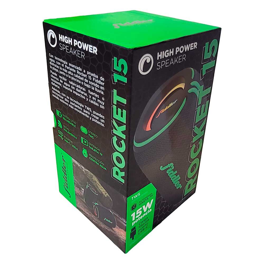 Fiddler Rocket 15W Negro, foto 4