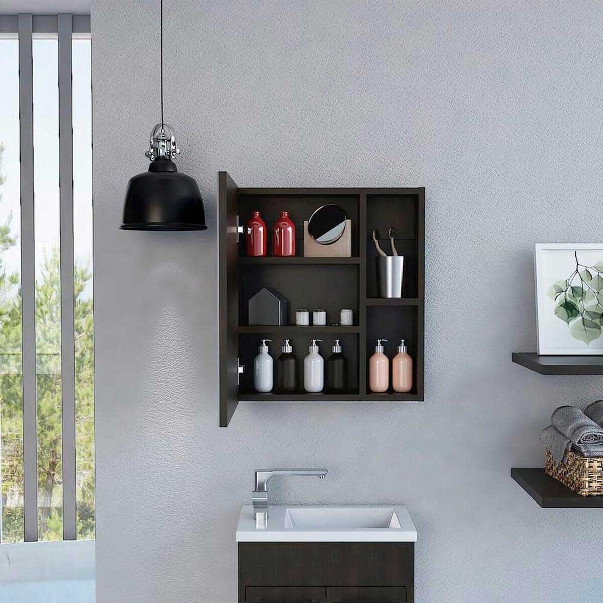 Botiquin TuHome Labelle Wengue