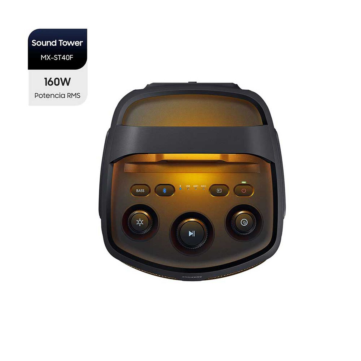 Parlante Bluetooth Samsung MX-ST40F/ZS Negro